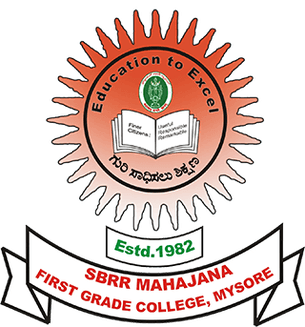 SBRR Mahajana First Grade College logo