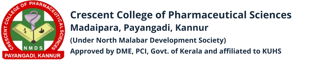 Crescent College of Pharmaceutical Sciences Payangadi-logo