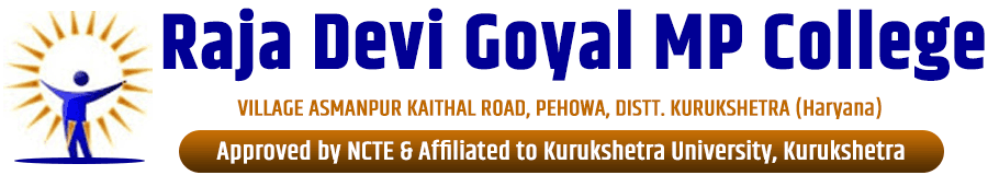 Raja Devi Goyal College of Education (DEd Wing)-logo